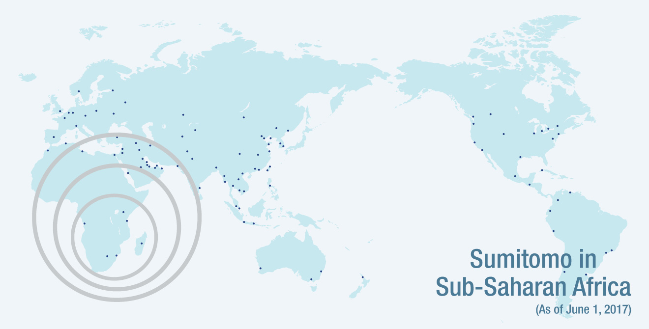 Sumitomo in Africa