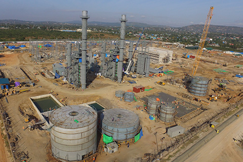 240MW Kinyerezi Combined Cycle Power Plant EPC (Tanzania)